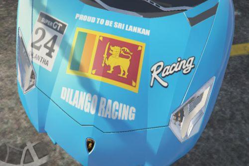 Sri Lanka Dilango Racing Lamborghini Car